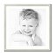 ArtToFrames 26x26" Matted Picture Frame with 22x22" Single Mat Photo Opening Framed in 1.25" White and 2" Mat (FWM-4098-26x26)
